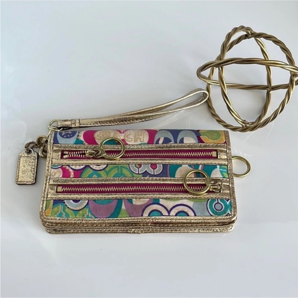 Coach Poppy Collection Wallet - Picture 1 of 3